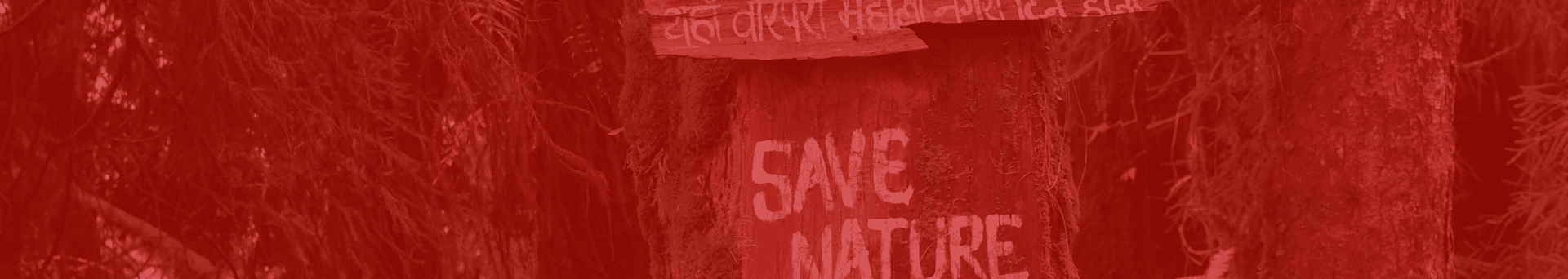 Save Nature banner — Protect the Environment initiative by Pararthya SDECS